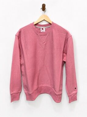 Champion Iconic Crew Sweatshirt Cosmic Pink Size Medium NWT